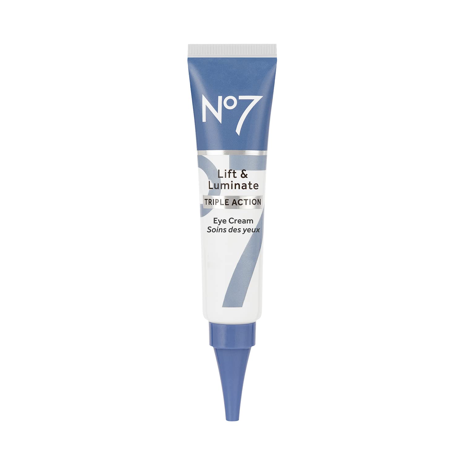 No7 Lift & Luminate Triple Action Eye Cream for Anti-Aging - Dark Circles, Puffiness & Wrinkles - Brighten and Refresh T
